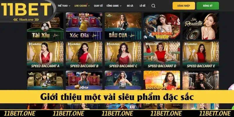 Giới thiệu một vài siêu phẩm đặc sắc