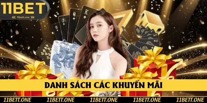 Danh sách các khuyến mãi đang có tại hệ thống