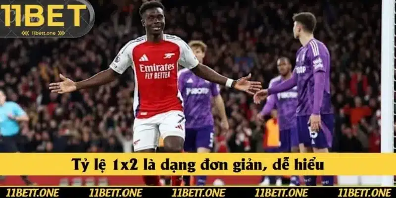 Tỷ lệ 1x2 là dạng kèo nổi bật với đặc tính đơn giản và dễ hiểu