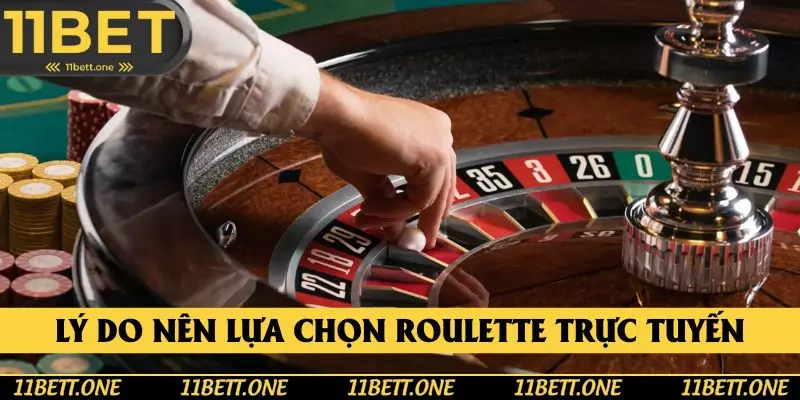 Lý do nên lựa chọn chơi roulette trực tuyến tại hệ thống