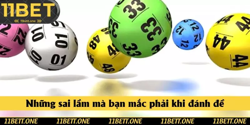 Những sai lầm mà bạn mắc phải khi đánh đề